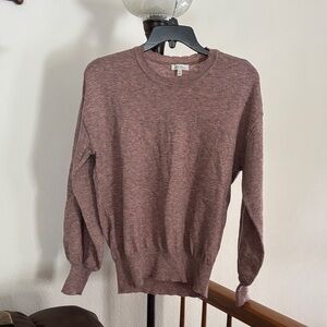 Ella Moss women’s Heathered pink and brown Sweater